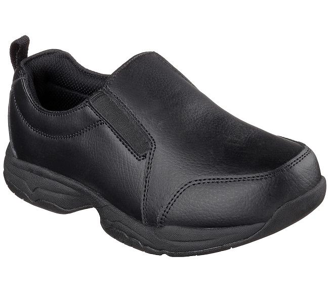 Zapatos de Trabajo Skechers Mujer - Felton Negro JIYGM8904